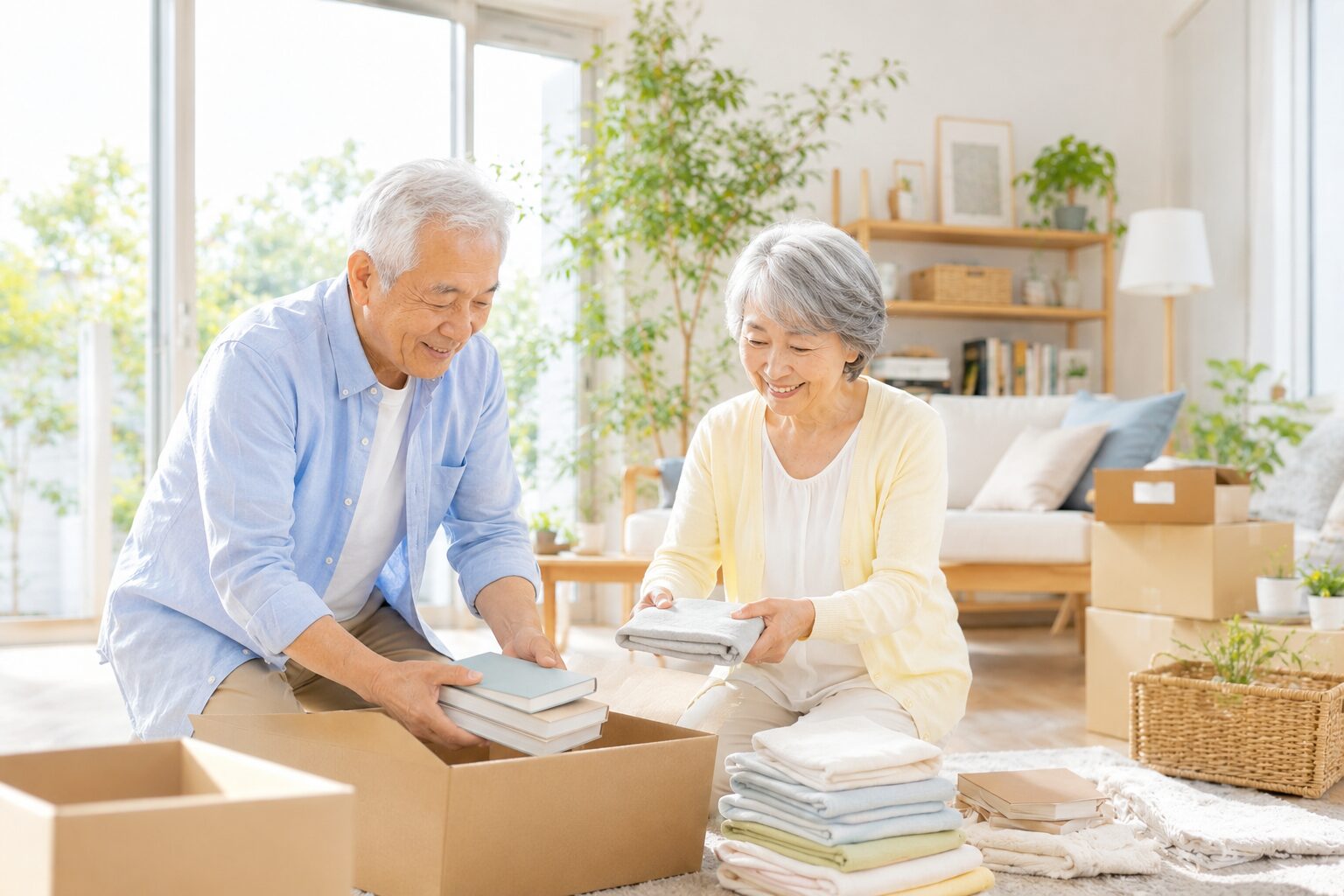 シニア住み替え時の家財整理術｜断捨離で身軽に移住するコツ